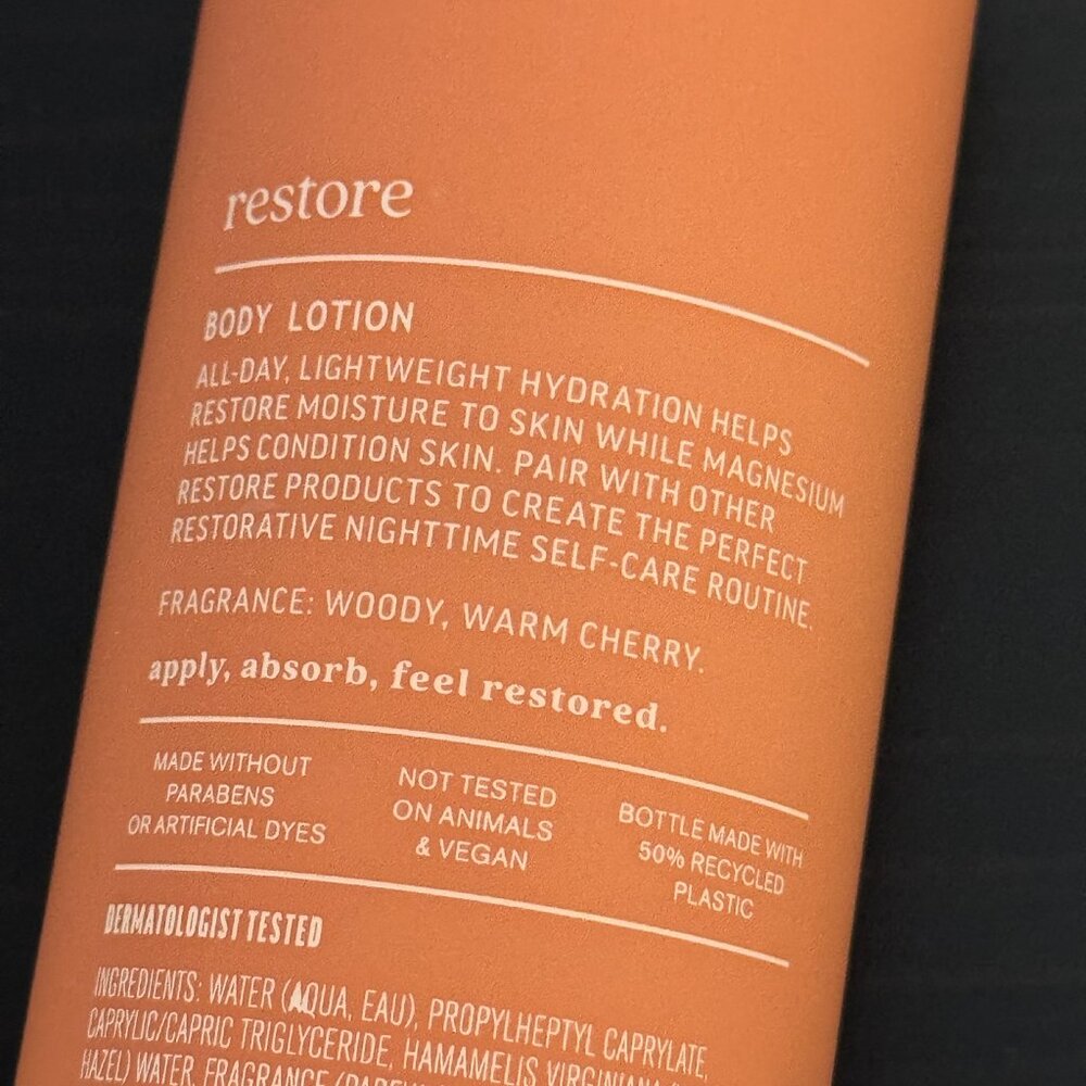Bath & Body Works Restore With Magnesium Body Lotion - Picture 9 of 13